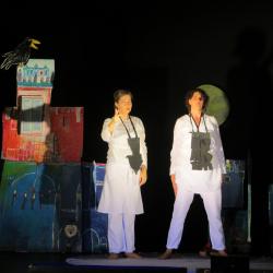 Das Papp & Klapp Theater aus Neuburg präsentiert am 7. November im B+ Zentrum das Stück "Die Abenteuer des Herrn Fuchs". 