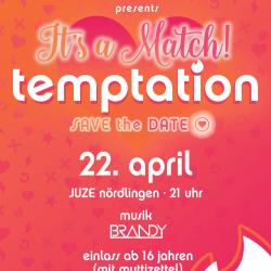 Plakat für Party im Juze Nördlingen