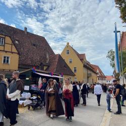 Historisches Stadtmauerfest in Nördlingen. 