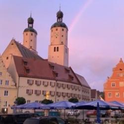Der Wemdinger Marktplatz.