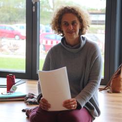 Kursleiterin Liss Stengel.