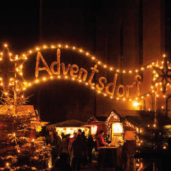 Trüdinger Adventsdorf.