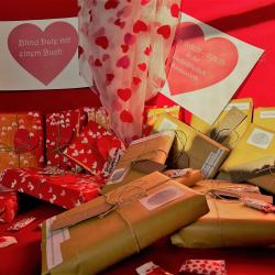 "Blind Date mit einem Buch" mit der Stadtbibliothek Donauwörth.