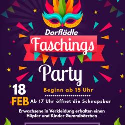 Dorflädle Faschings Party