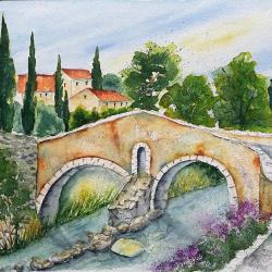 Aquarell von Petra Gierak.