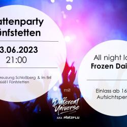 Plattenparty Fünfstetten