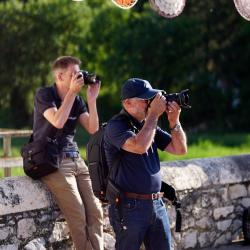 Fotofreunde unterwegs in Harburg.