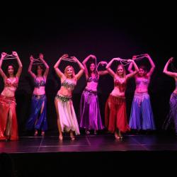 Bauchtanzjubiläum im B+ Zentrum.