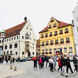 Der Nördlinger Marktplatz. 
