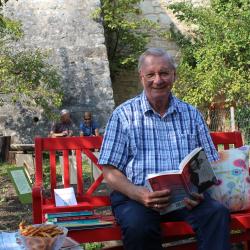 Harald Metz auf der Roten Bank.