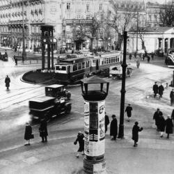 Filmstill aus „Berlin – Die Sinfonie der Großstadt“, 1927.