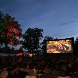 Erfolgreiches Open-Air-Kino 2023 in Wemding. 