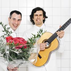 Christoph und Lollo mit ihrem Programm "Mitten ins Hirn".