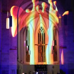 Das Bild zeigt das Kloster Heidenheim.
