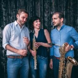Sarah Lilian Kober, Vadym Palii und Vanja Sedlak bilden das Trio Étoiles.