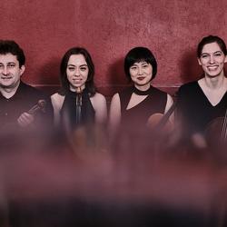 Alexander Jussow, Miki Nagahara, Lilya Tymchyshyn und Bettina Kessler.