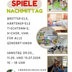 Die Landeskirchliche Gemeinschaft Nördlingen lädt zum Spielenachmittag in Nördlingen ein.