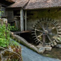 Wasserrad der Klostermühle Maihingen