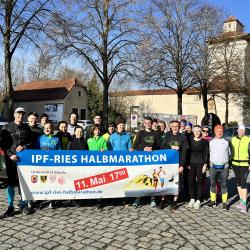 Ein Schnupperlauf für den Ipf-Ries-Halbmarathon.