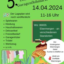 Garagenflohmarkt Ebermergen 
