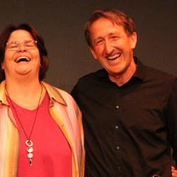 Hier sieht man Kerstin Schulz und Manfred Rehm.