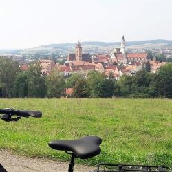 Hier sieht man ein Panoramabild aus der Umgebung Donauwörths.
