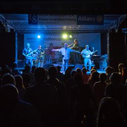 Hier sieht man die Band Saitenspinner.
