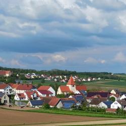 Hügelkette des Nordrieses