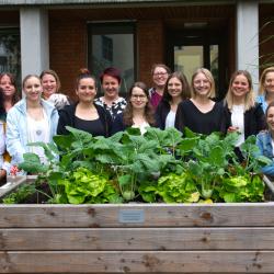 Klassenfoto der Teilzeitschule Wertingen