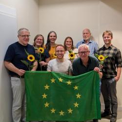 Neuaufstellung des Ortsverbands der Grünen in Rain und Umgebung.