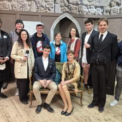 V.l.: Alexander Neumeier, Luca Braun, Stefanie Schneid, Sebastian Mösch, Jakob Pössinger, Marisa Mayer, Karin Leinfelder, Tanja Weißgerber, David Pössinger, Andreas Blumenschein, David Wagner, Leni Baur (nicht auf dem Bild)