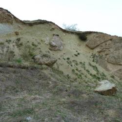 Die Schottergrube bei Unterwilflingen.