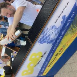 Alkoholfreie Getränke an der BOB-Cocktailbar