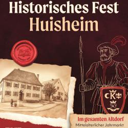 Vom 13. bis 16. August 2026 findet in Huisheim ein Historisches Fest statt.