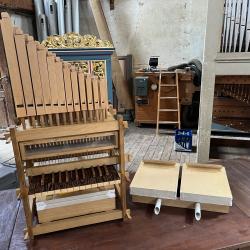 Der Förderverein orgelbaumuseum STEINMEYER e.V. lädt an diesem Tag um 12.00 Uhr und 13.30 Uhr zu Führungen durch das in Aufbau befindliche Orgelbaumuseum in Oettingen ein. 