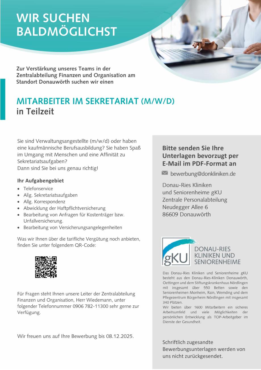 Donau-Ries Kliniken und Seniorenheime gKu