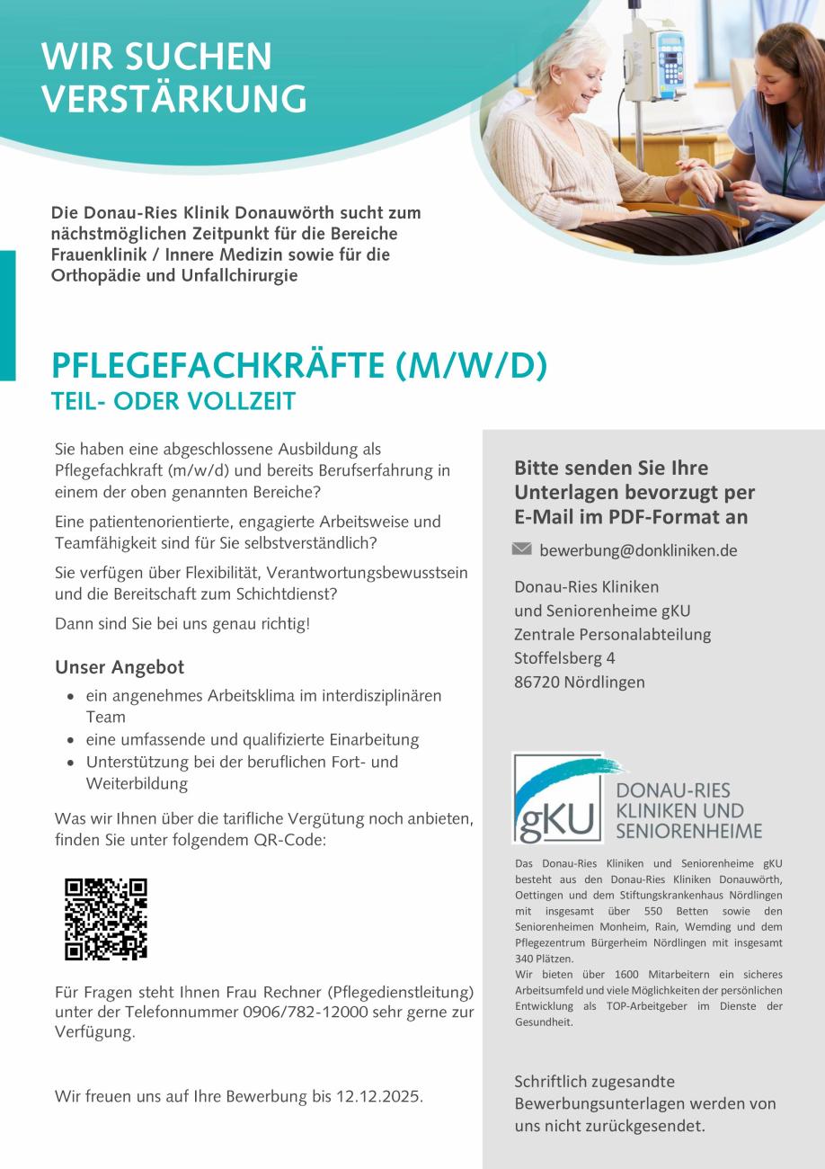 Donau-Ries Kliniken und Seniorenheime gKU