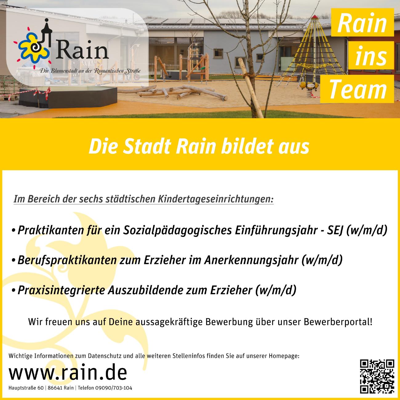 Stadt Rain