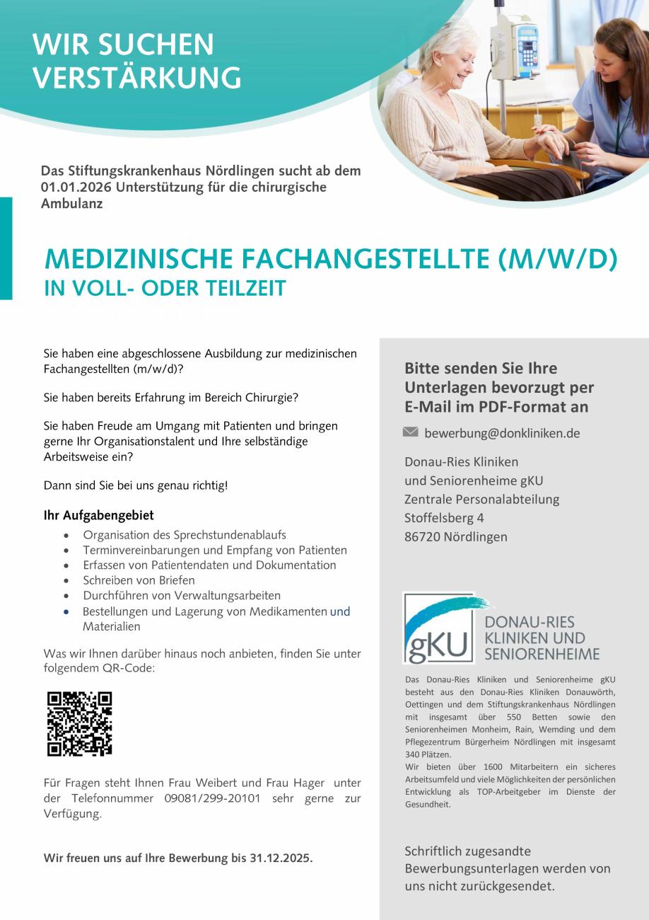 Donau-Ries Kliniken und Seniorenheime gKU