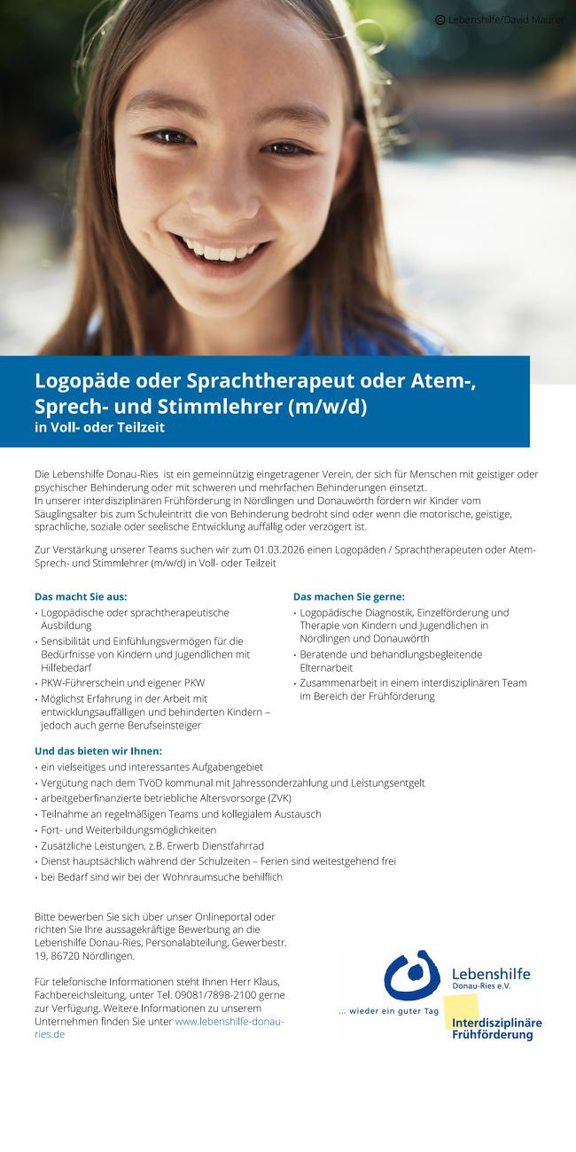  Lebenshilfe Donau‑Ries e.V.