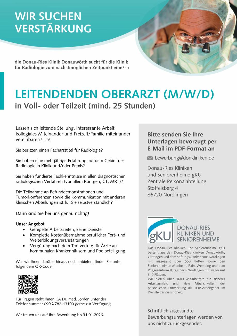 Donau-Ries Kliniken und Seniorenheime gKU