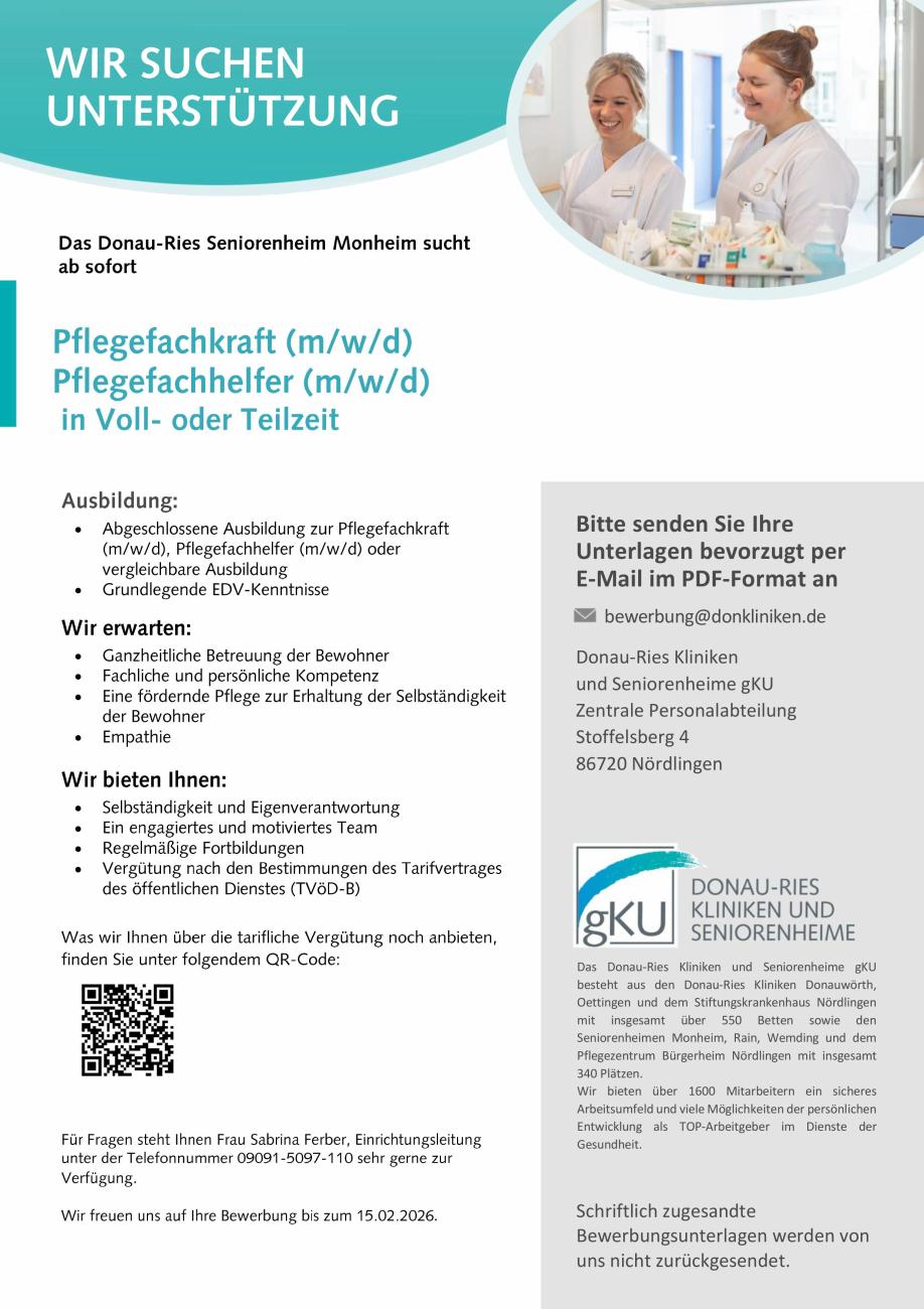 Donau-Ries Kliniken und Seniorenheime gKU