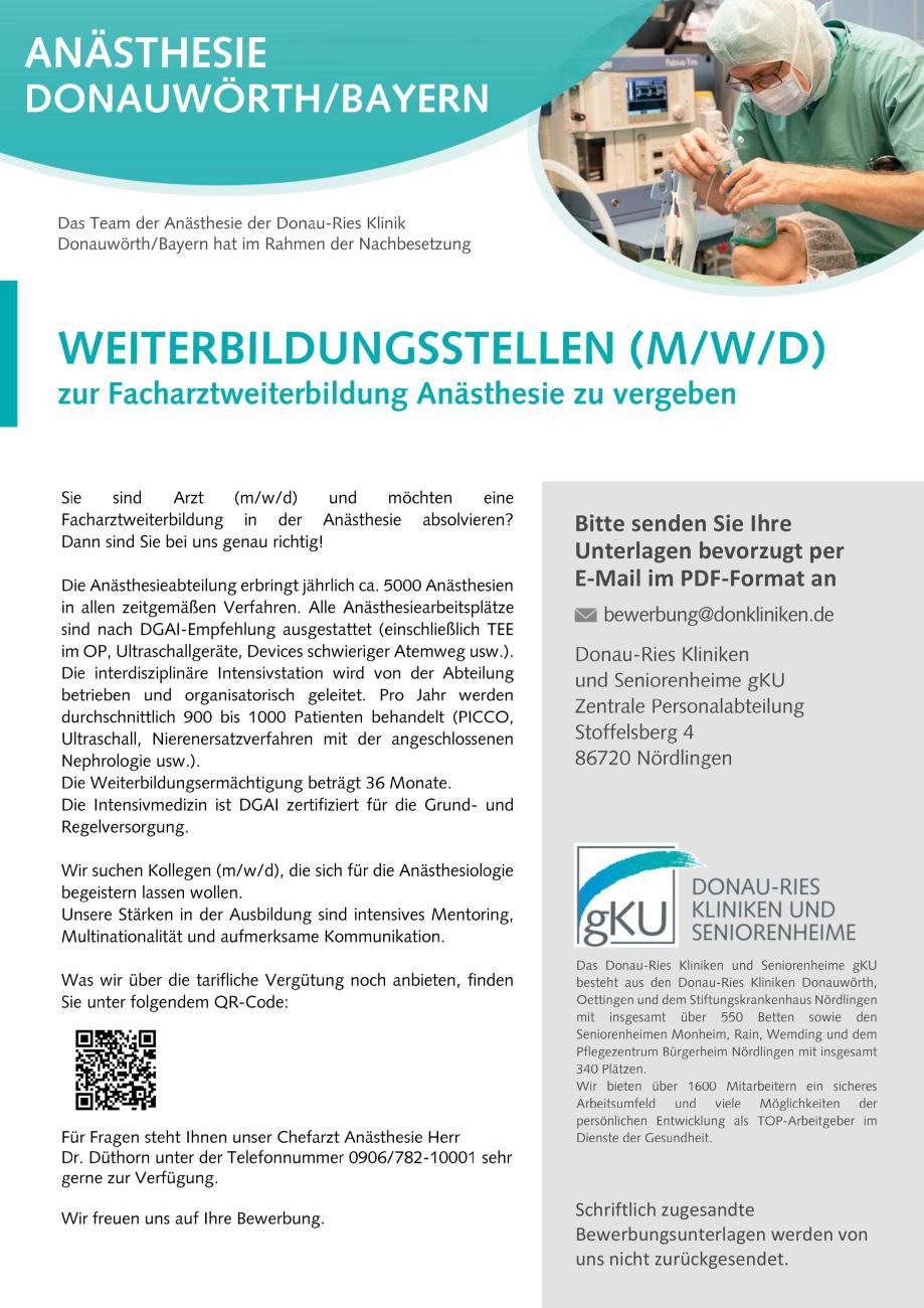 Donau-Ries Kliniken und Seniorenheime gKU