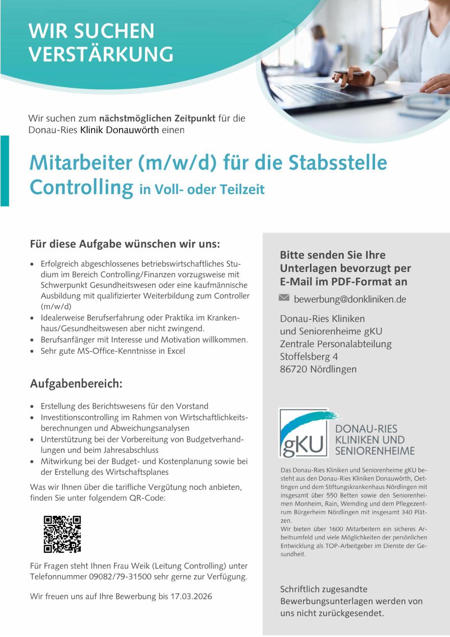 Donau-Ries Kliniken und Seniorenheime gKU