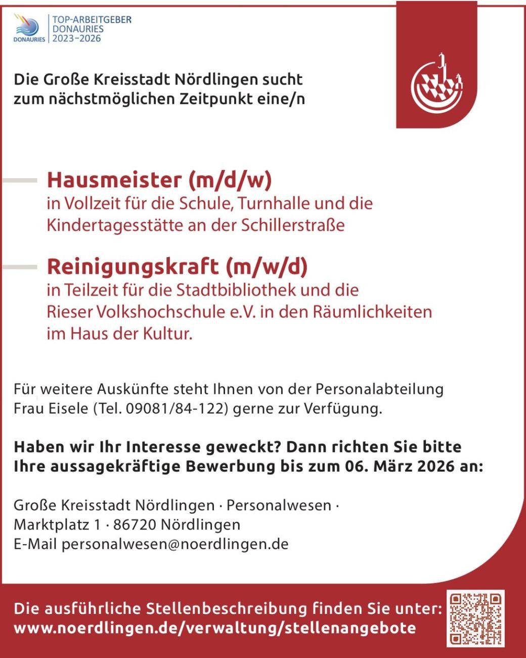 Große Kreisstadt Nördlingen