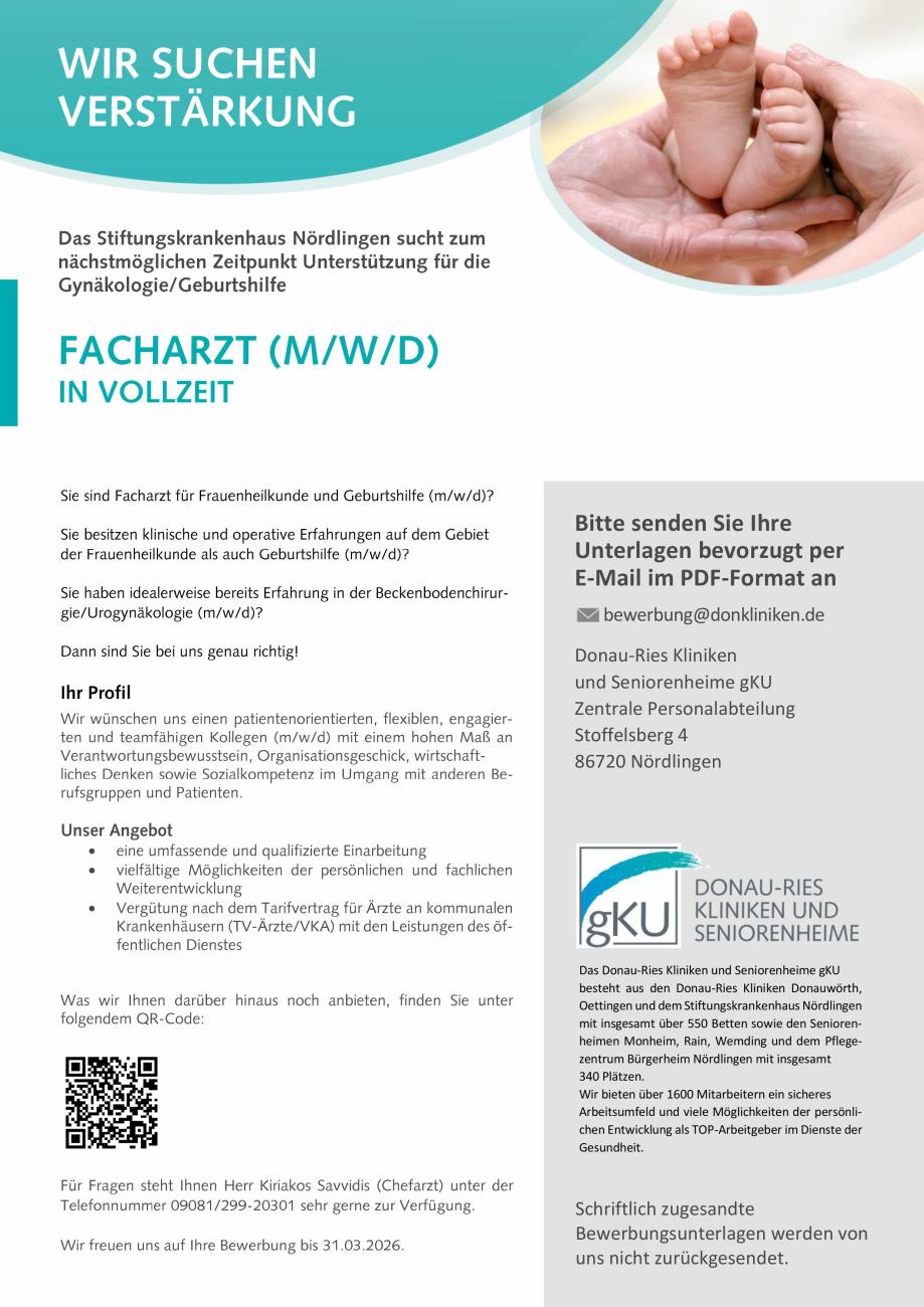 Donau-Ries Kliniken und Seniorenheime gKU