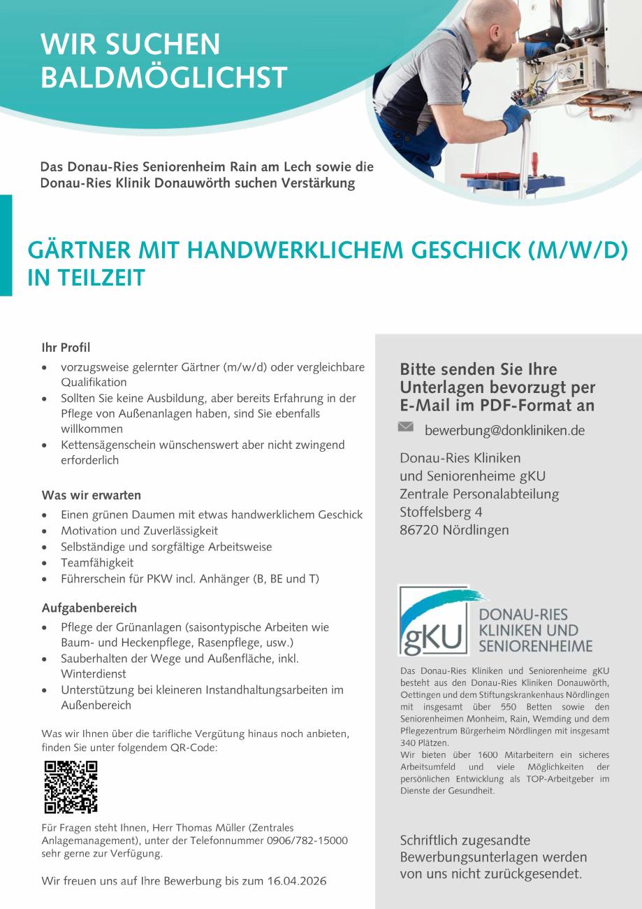 Donau-Ries Kliniken und Seniorenheime gKU