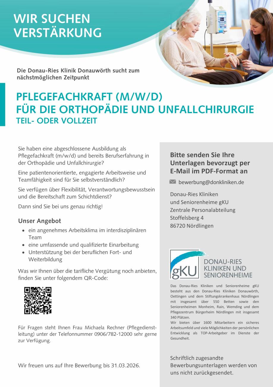 Donau-Ries Kliniken und Seniorenheime gKU