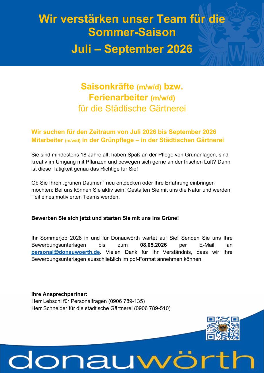 Große Kreisstadt Donauwörth