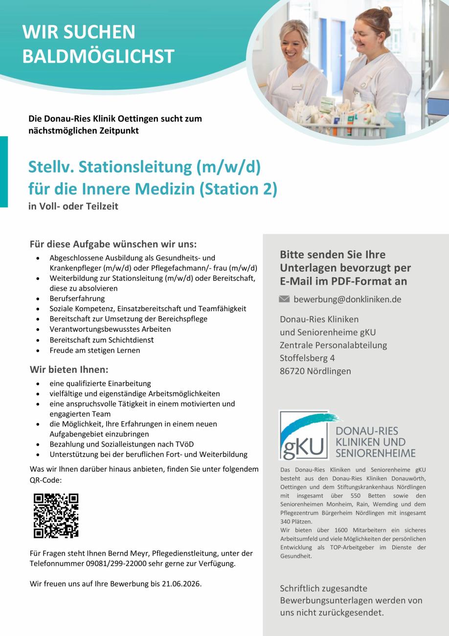 Donau-Ries Kliniken und Seniorenheime gKU